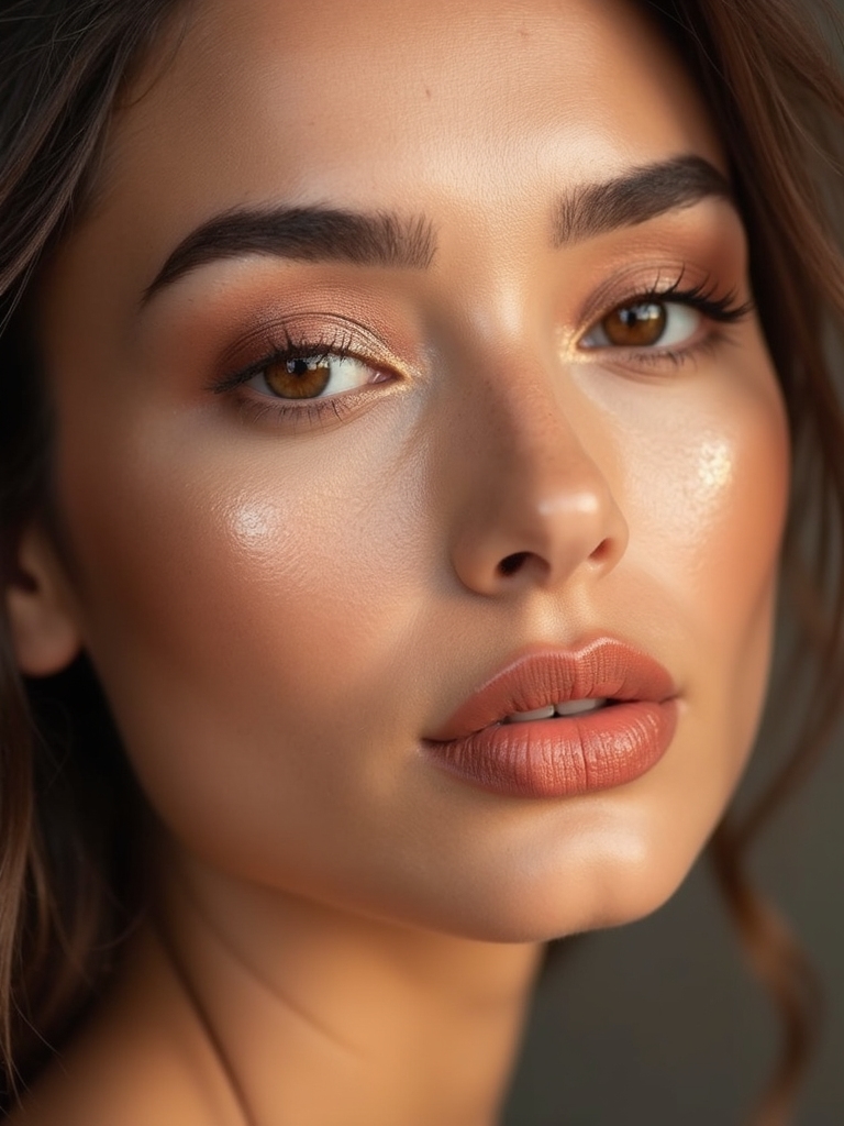 sheer bronze diffused brick