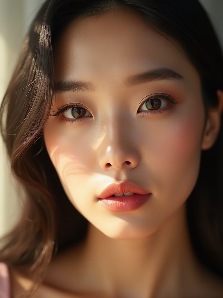 sheer champagne fingertip glow