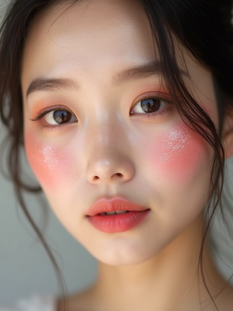 sheer gradient cherry tint