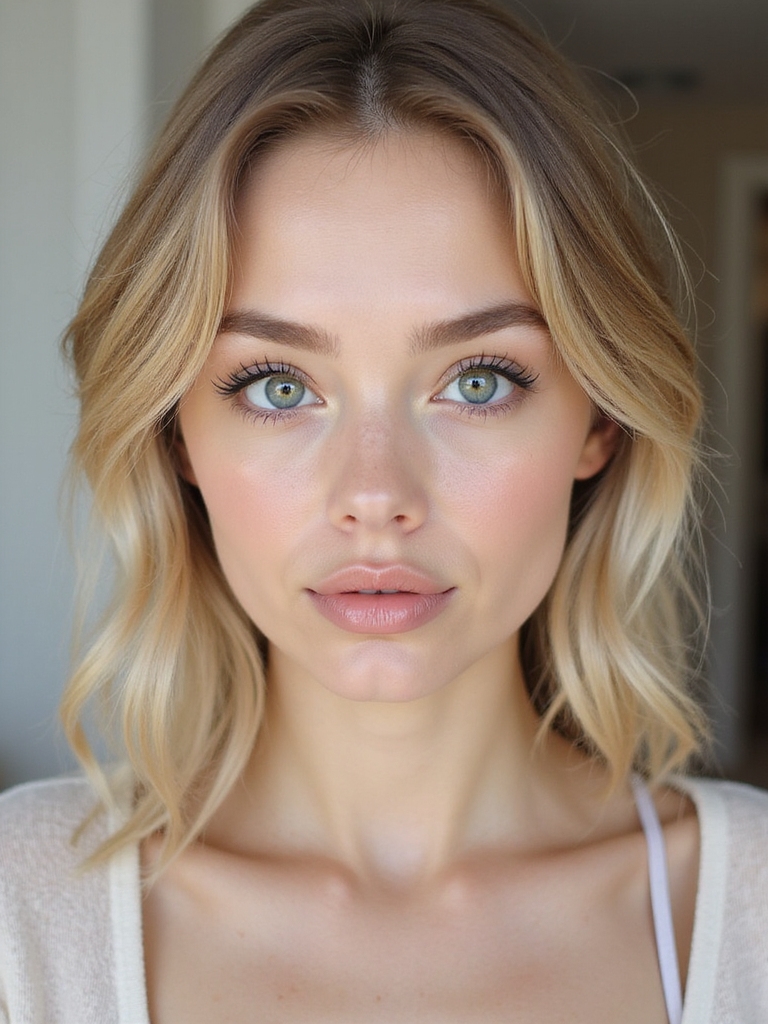 sheer luminous dewy glow