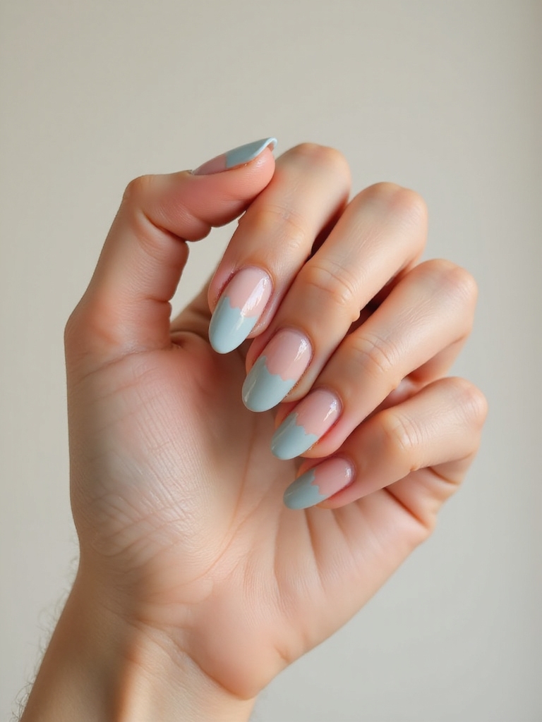 short squoval chic manicure