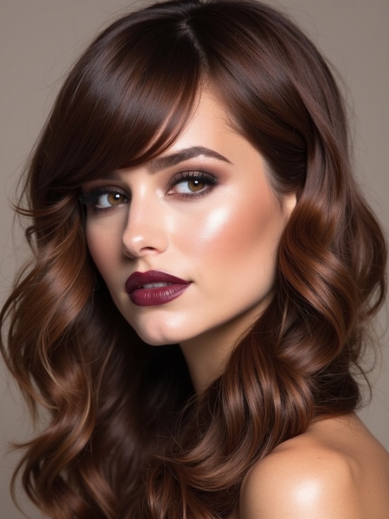 side swept bangs styling tips