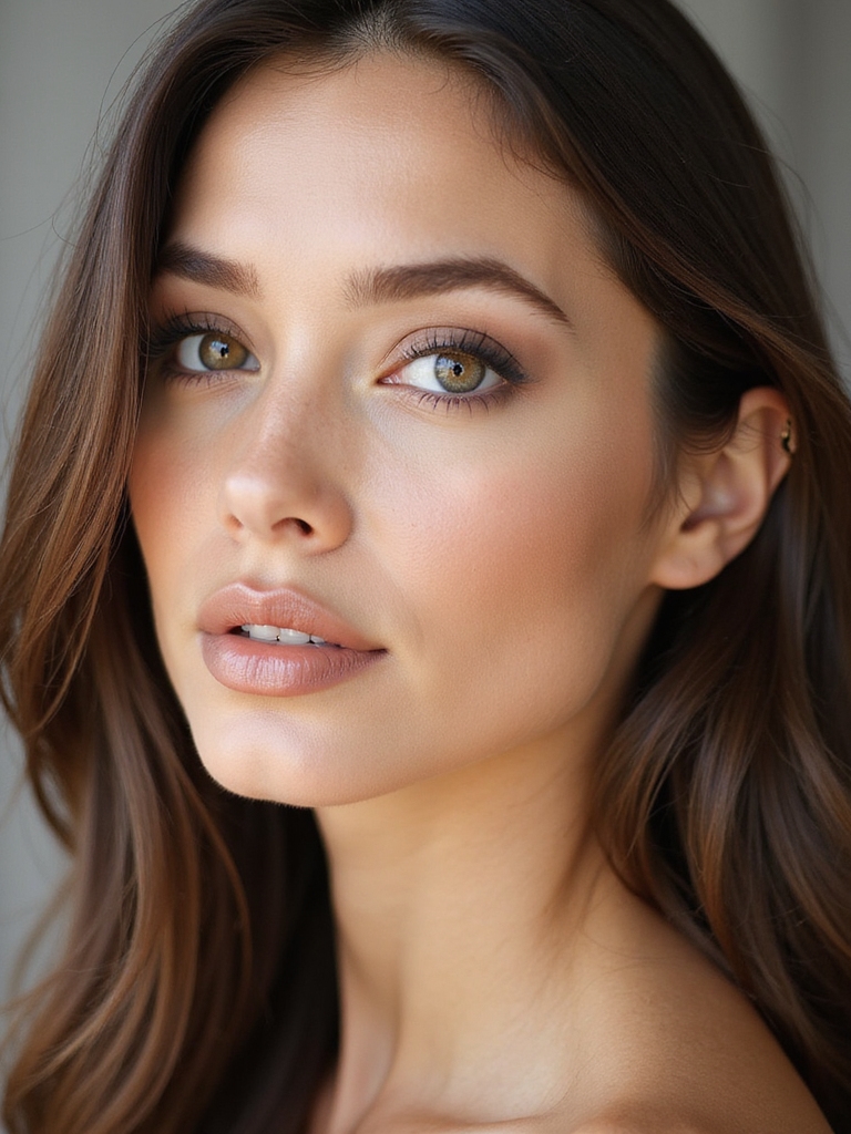 single taupe fingertip shadow