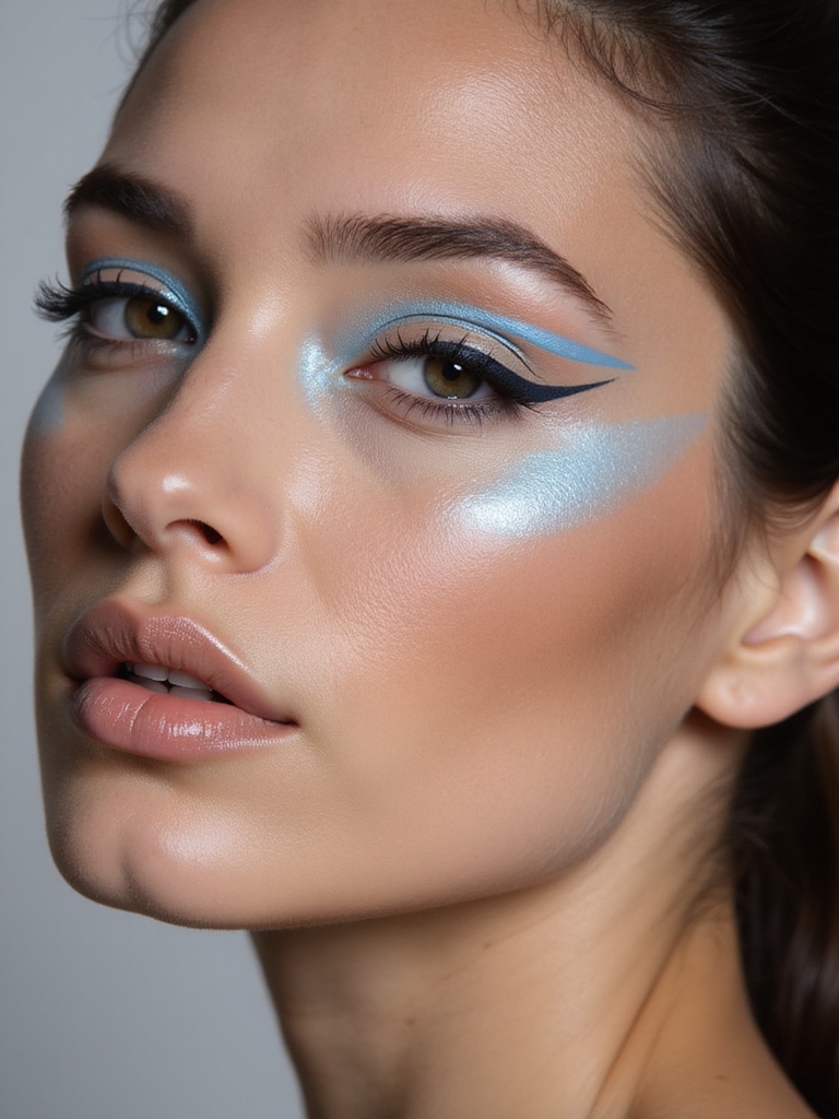 sky blue airy eye lift