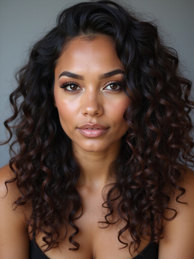 slick back curly hair tips