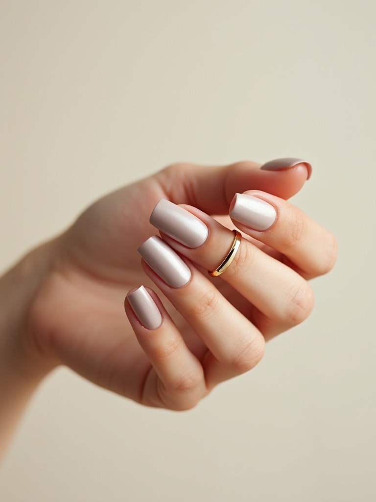 slim gold cuticle cuff