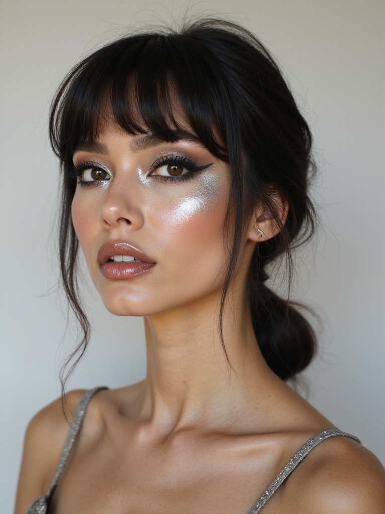 smeared chrome rocker eye drama