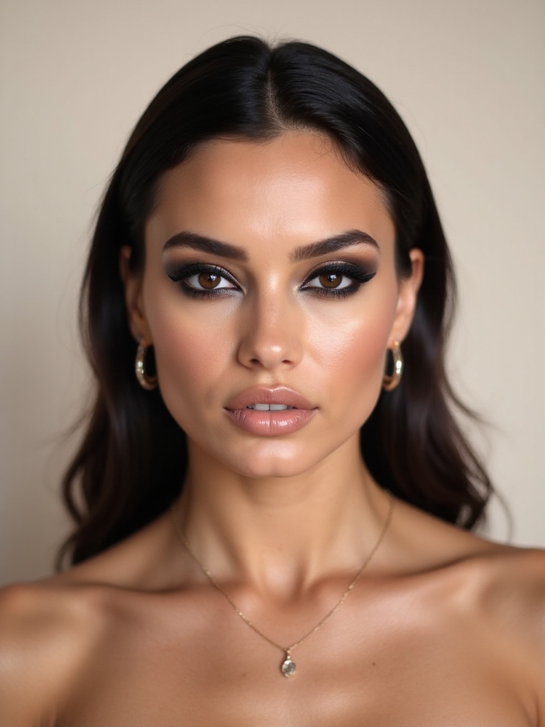 smokey lifted charcoal cat eye