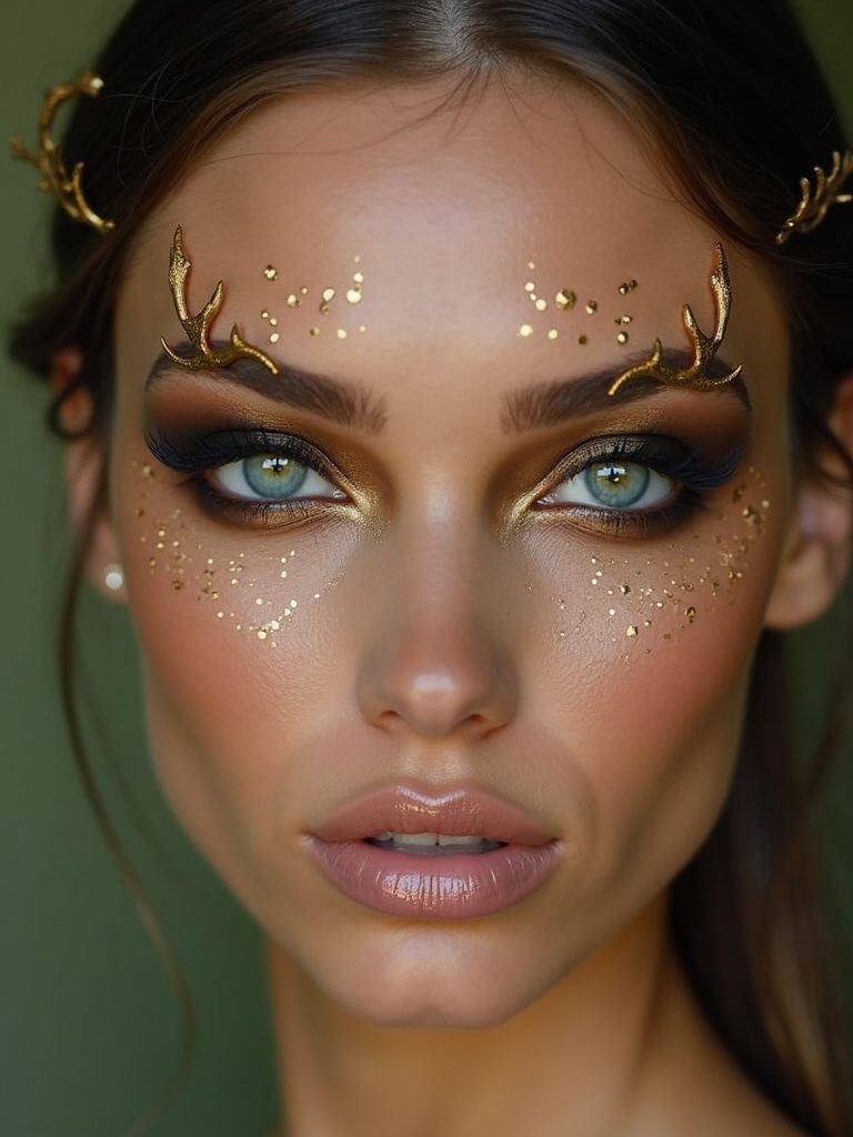 smoky charcoal enchanted stag