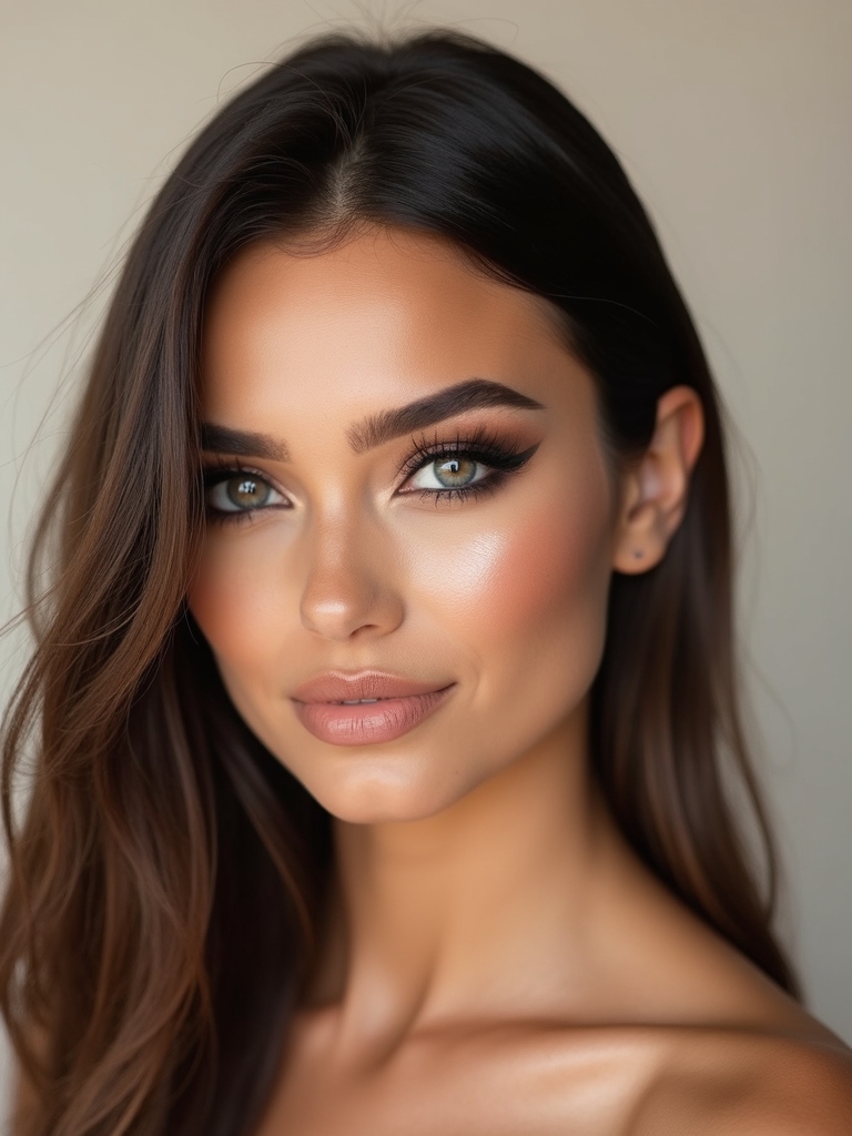 smoky diffused feline eyeglam