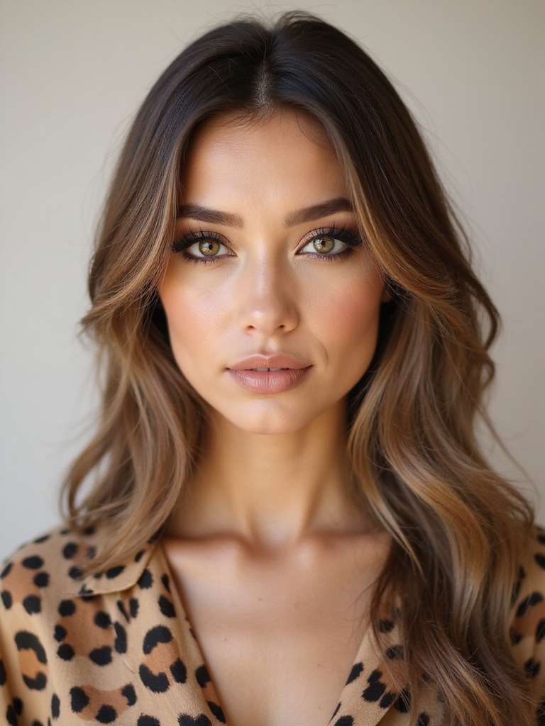 smoky neutral feline glamour