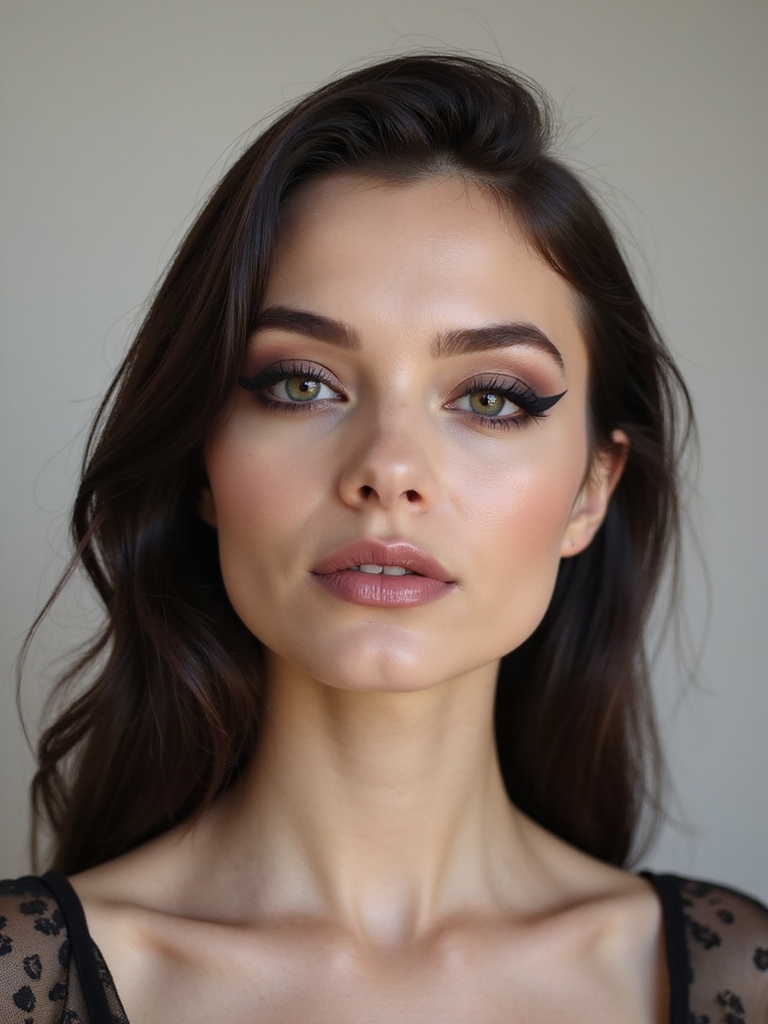 smoky siren winged blurred cat eye