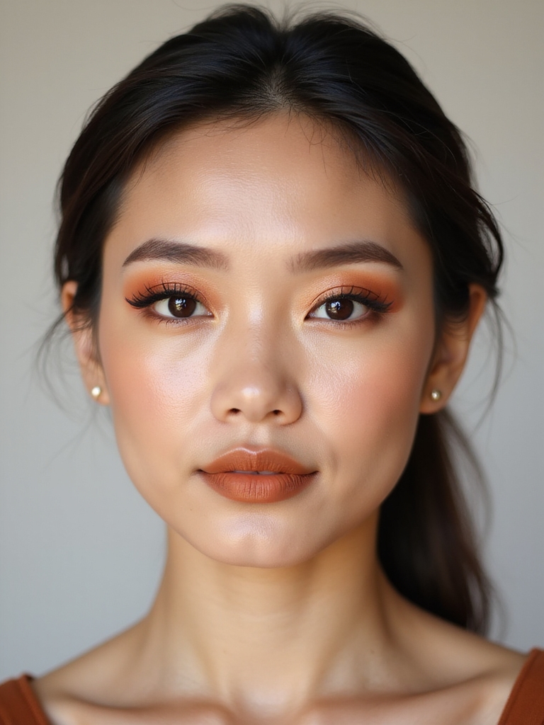smoky spice toned sultry gaze