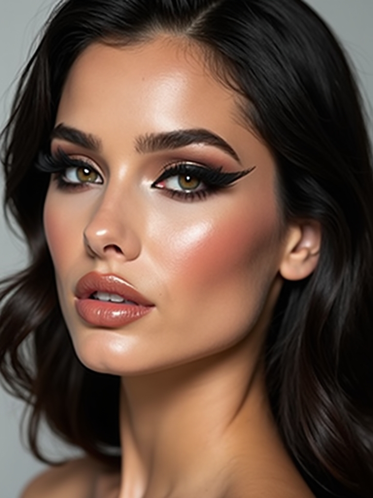 smoky wings glossy high shine