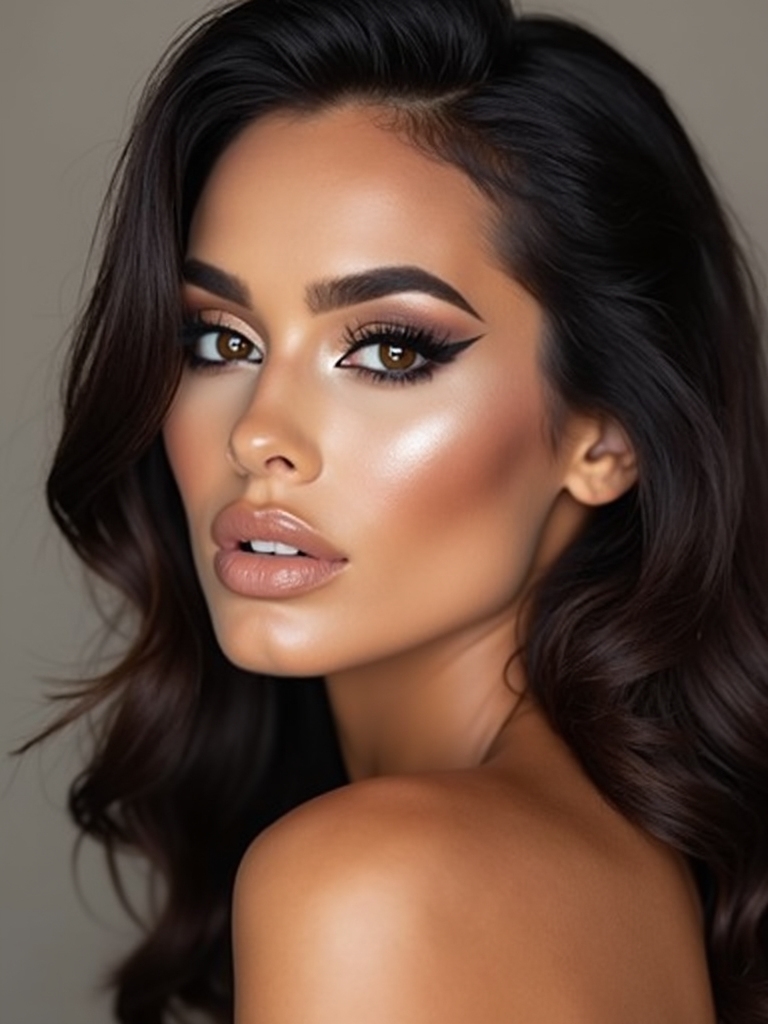 smudged kohl plush nude