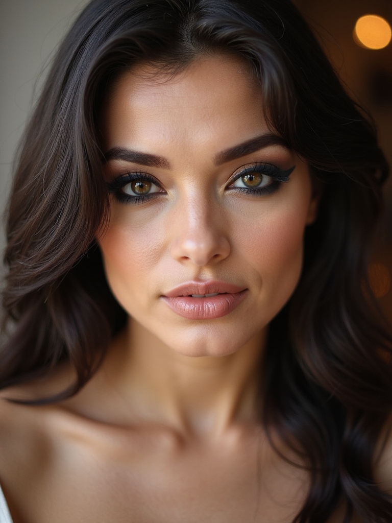 smudged smoky kohl wing