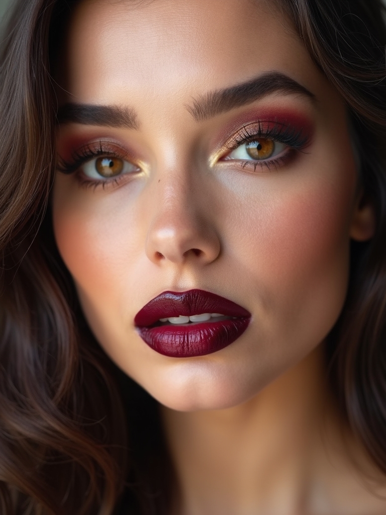soft blurred gradient lips
