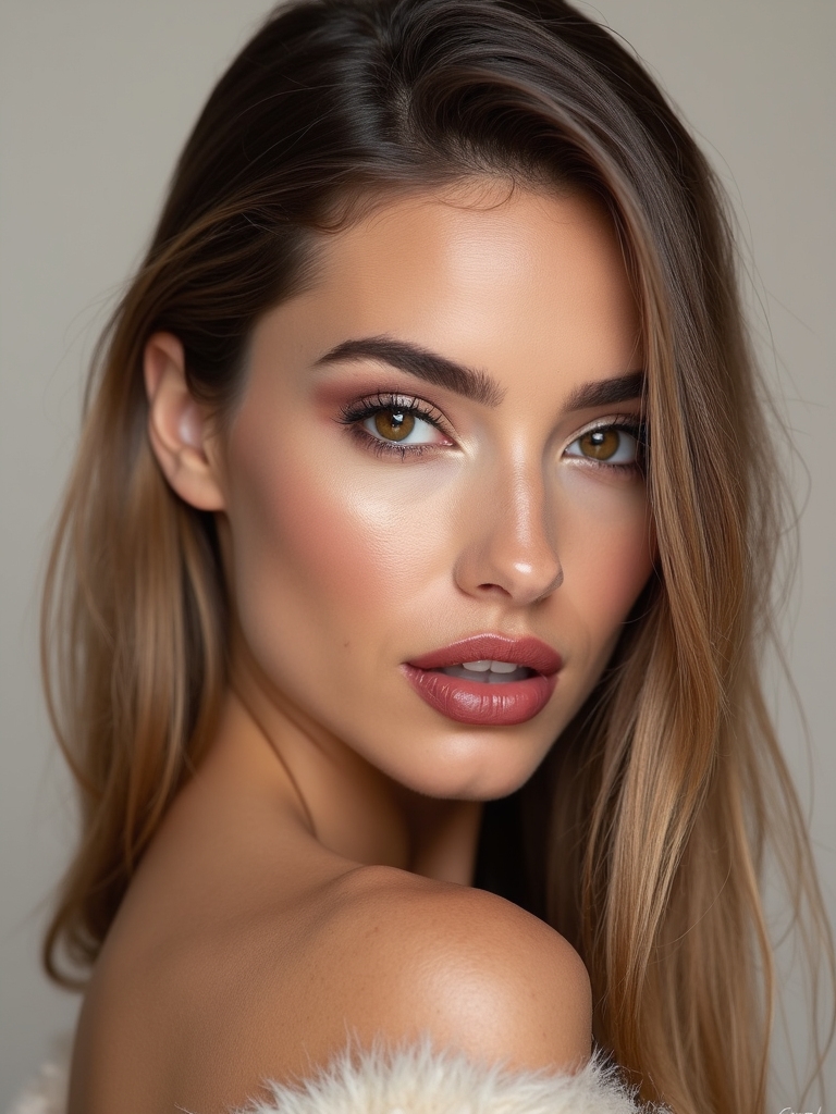 soft blurred velvet matte complexion