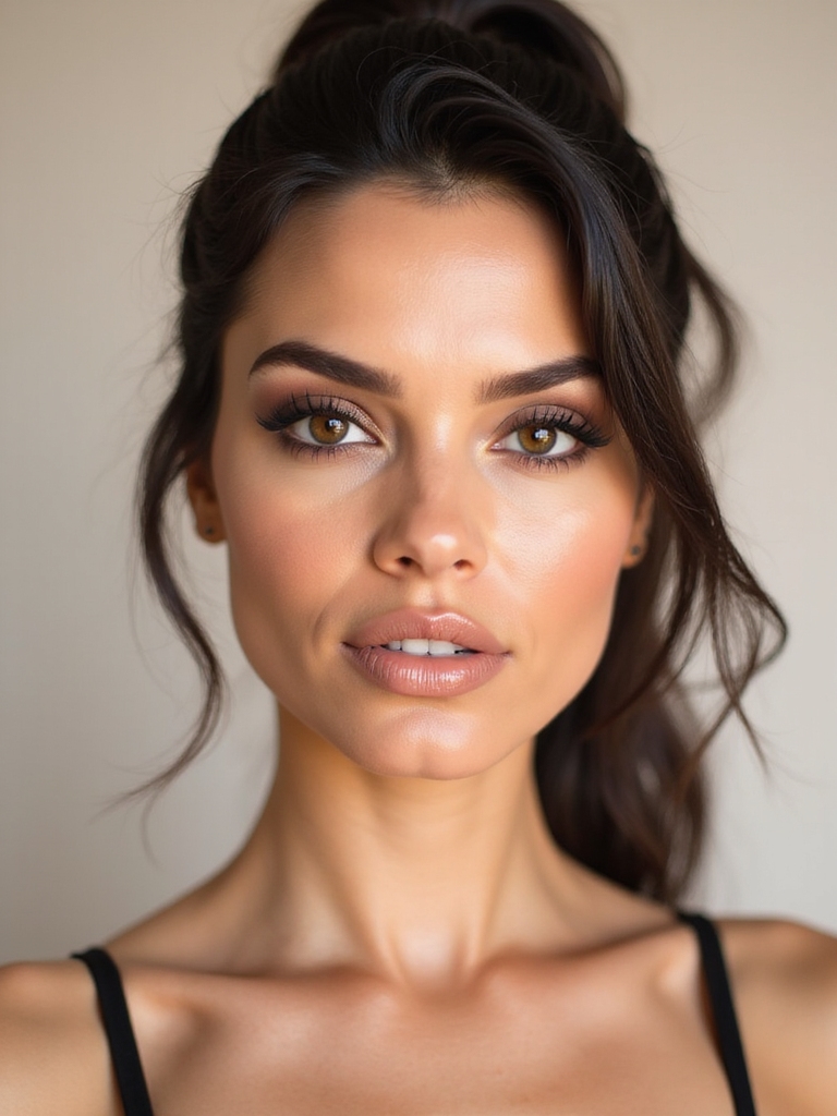 soft brown halo eyes