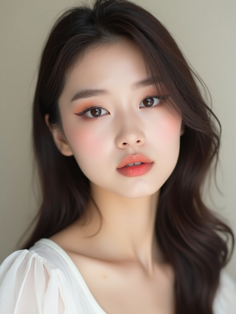 soft downward doe eyed liner