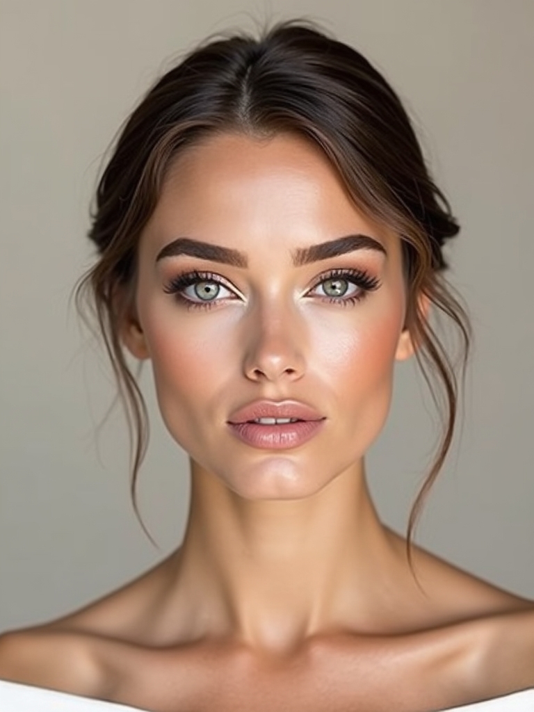 soft feathered natural brows