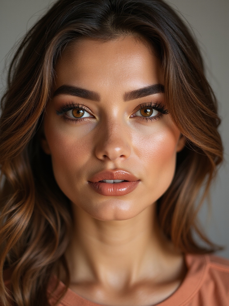 soft fluffy natural feathered brows
