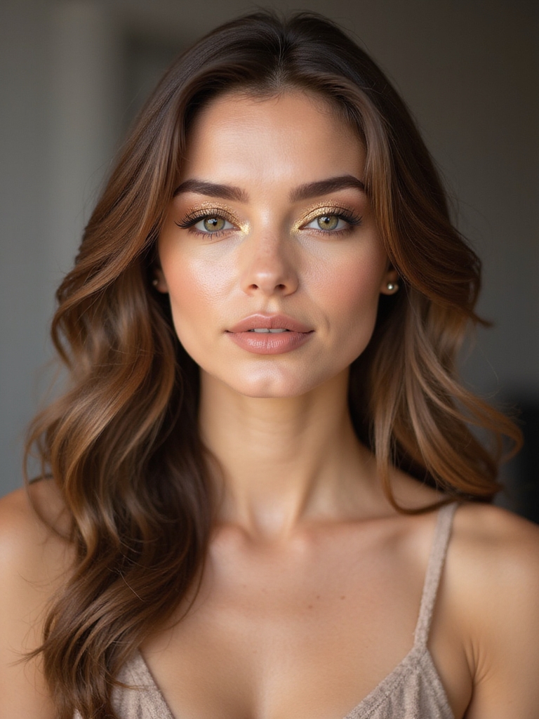 soft golden halo glow