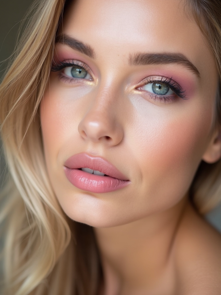 soft matte ballet pink