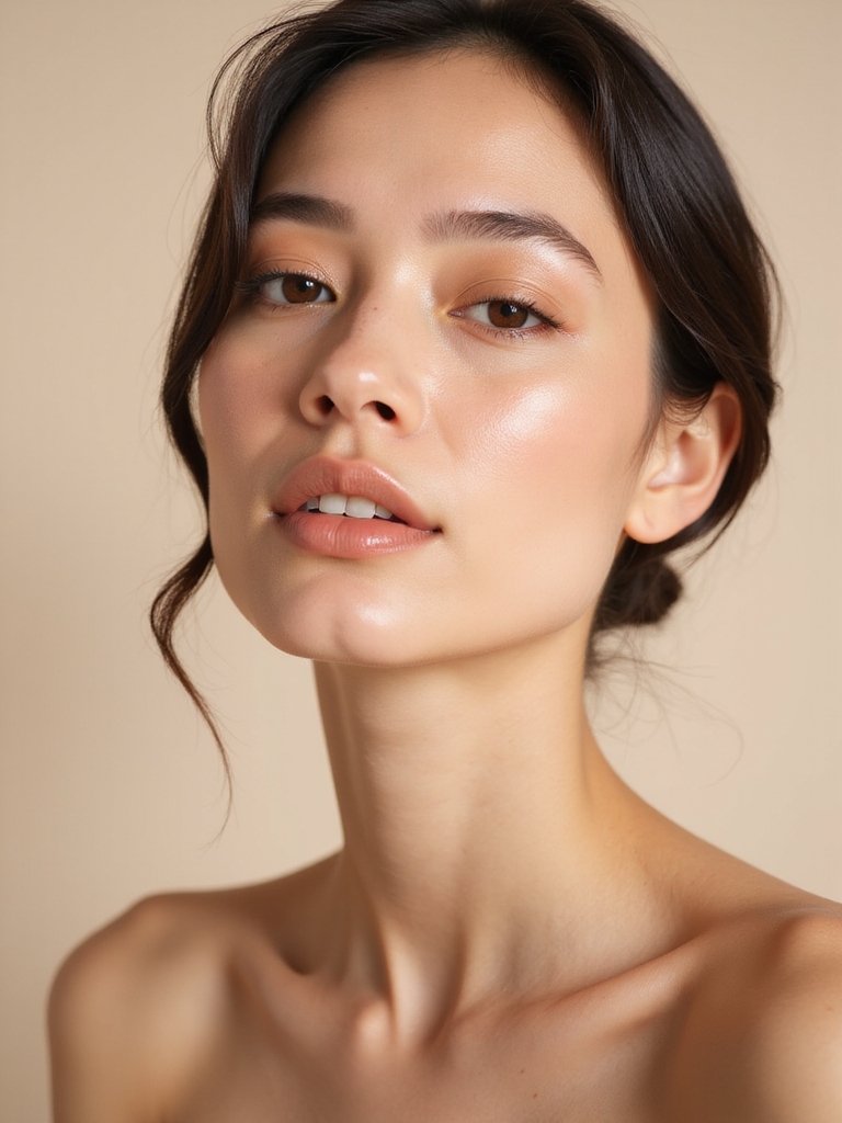 soft matte blurred edge complexion