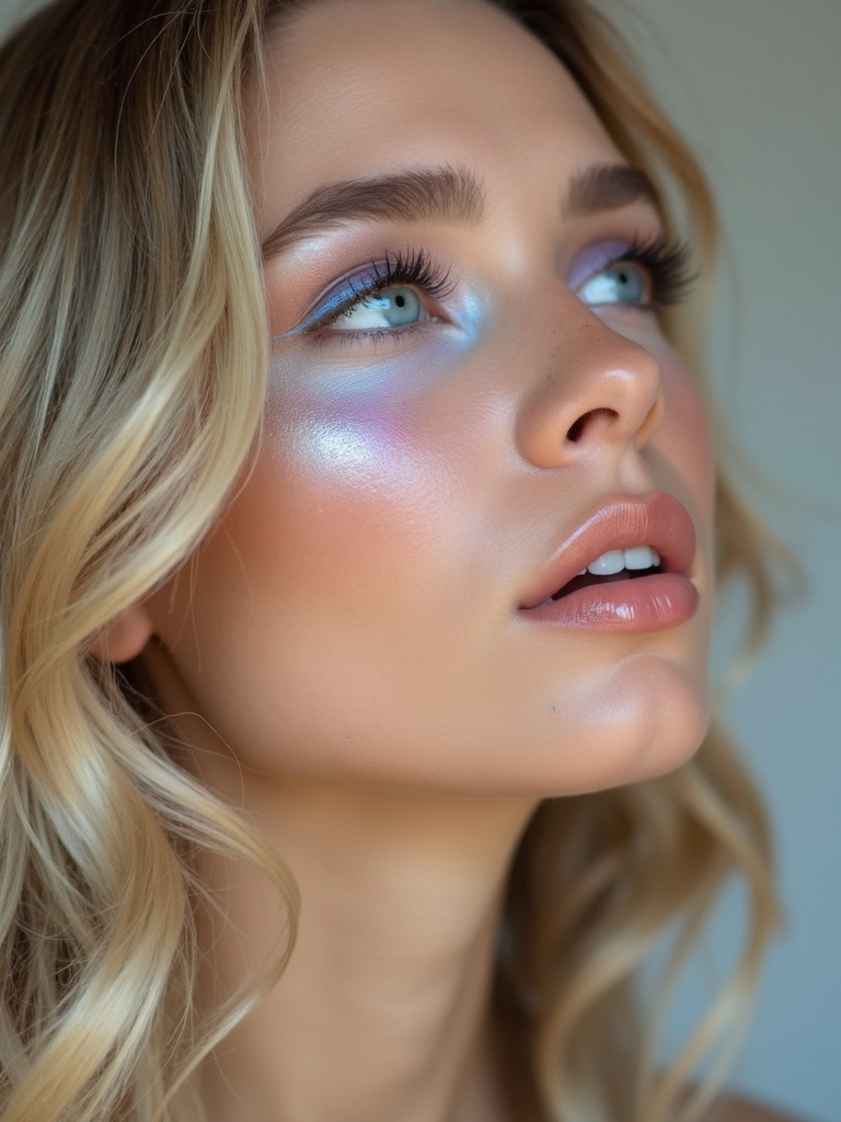 soft mint inner liner sparkle
