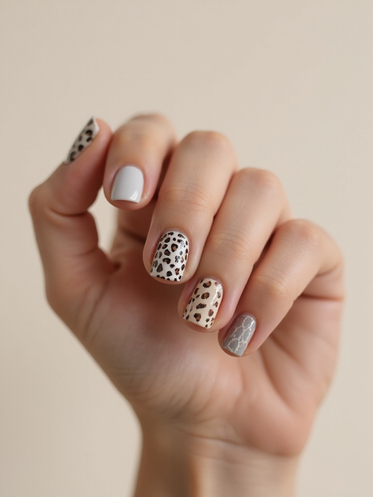 soft neutral animal prints