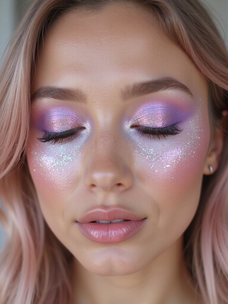 soft petal pink haze