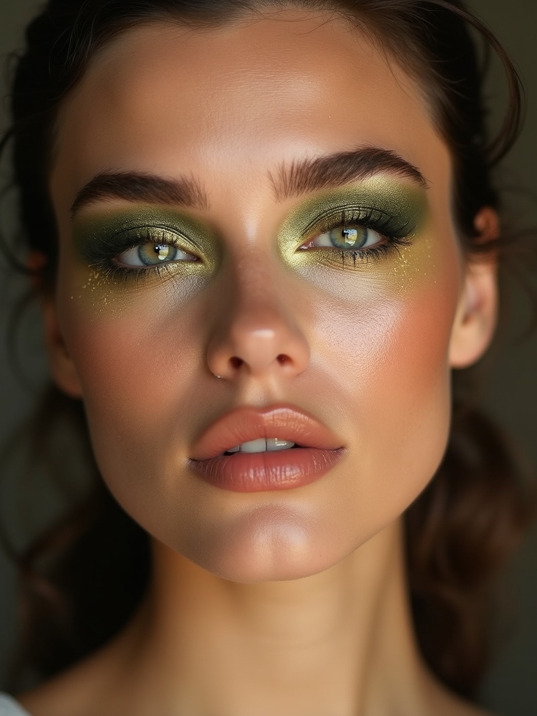 soft sculpted olive glow