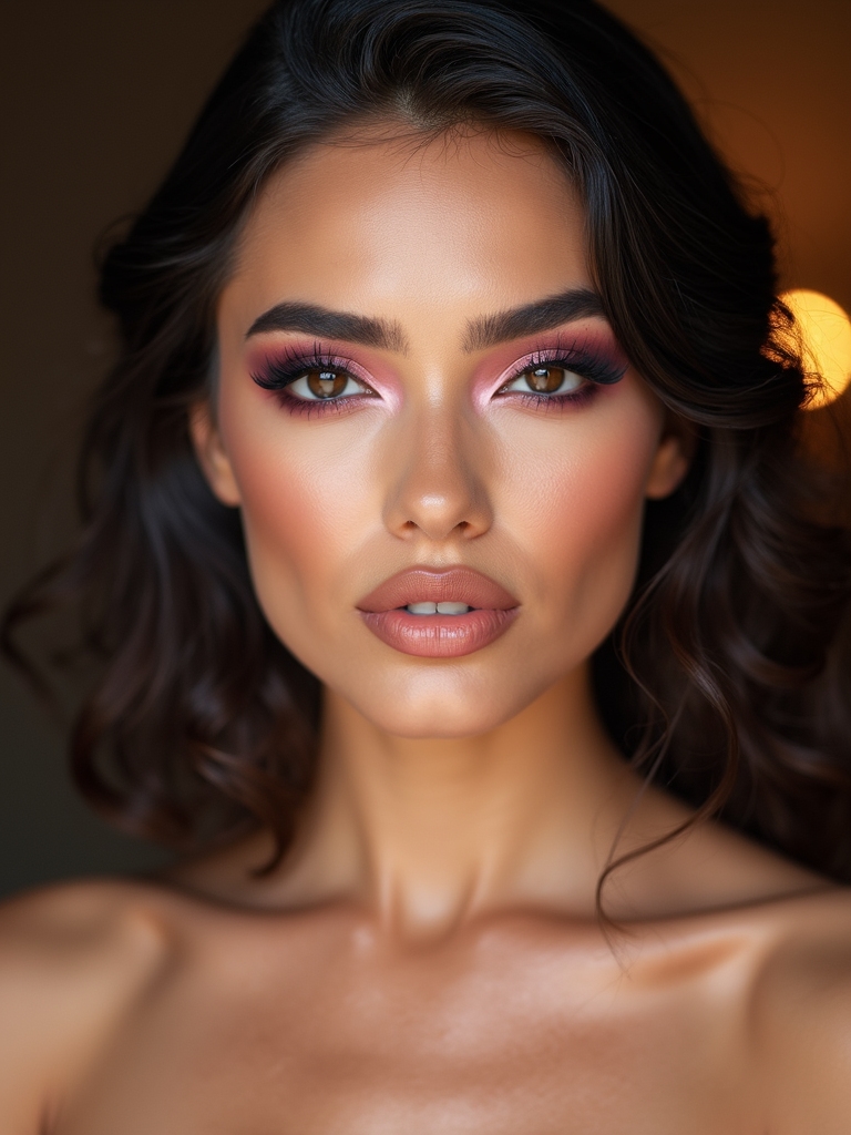 soft sculpted pink plum wing