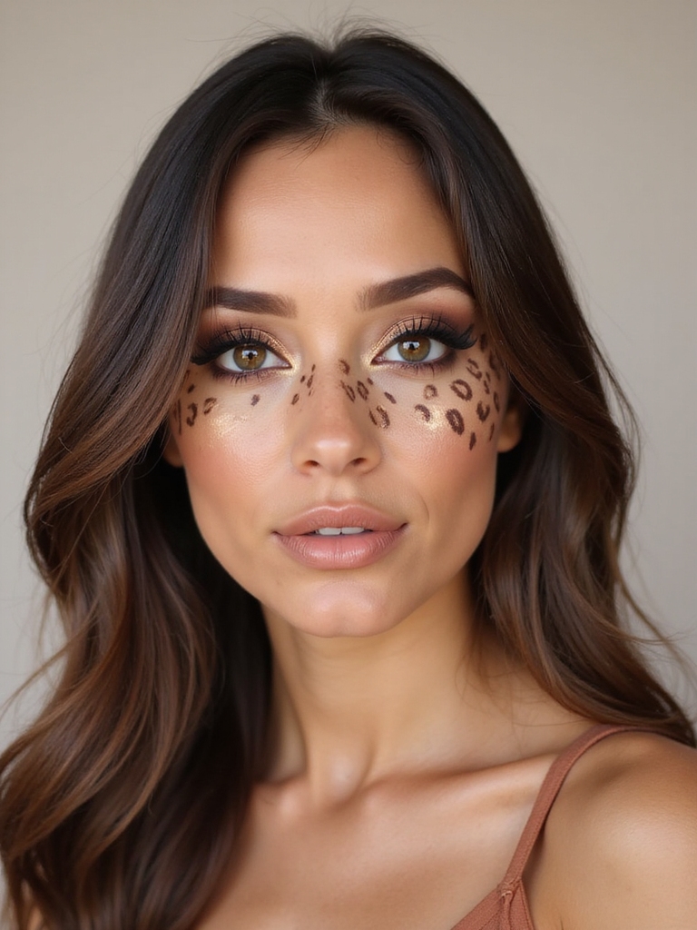 soft smoky bronze cat eye