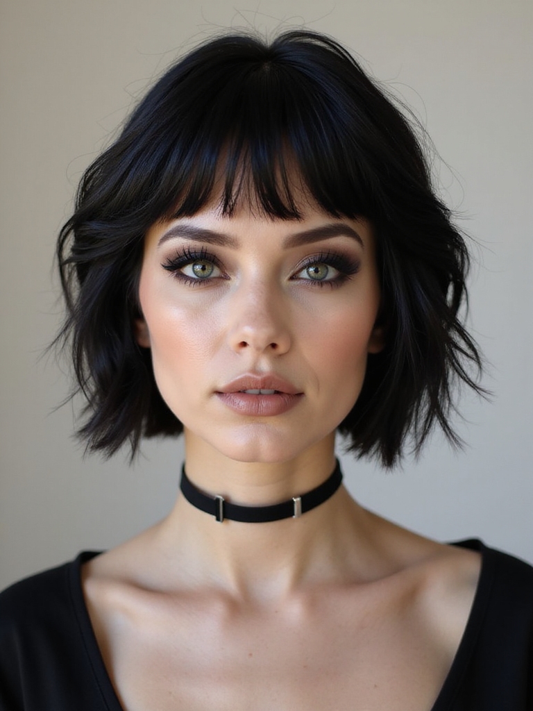 soft smoky goth allure