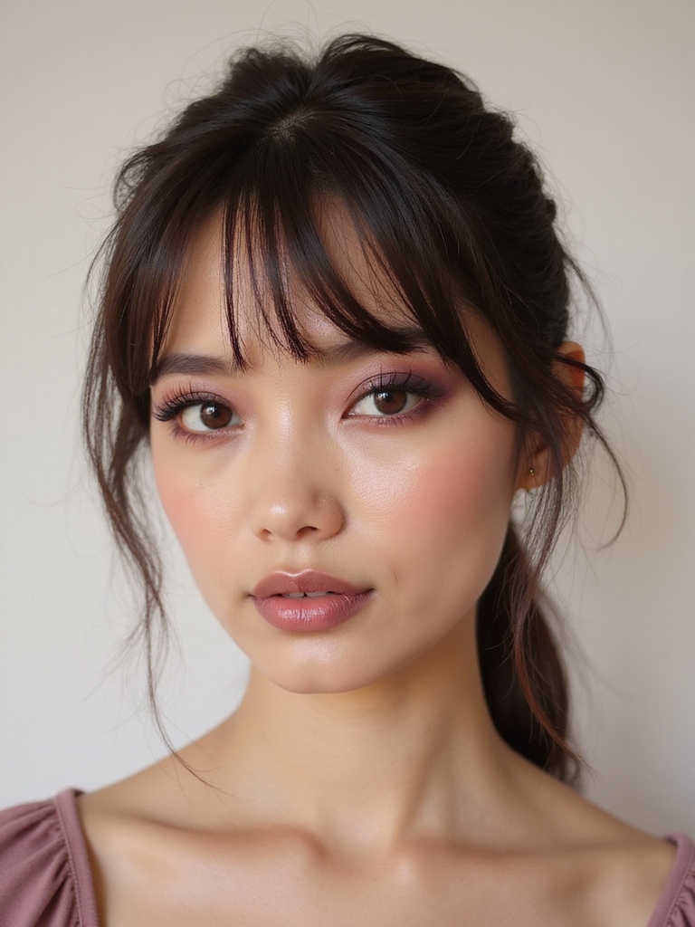 soft smoky mauve harmony