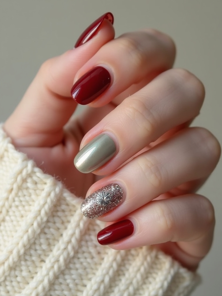 soft sweater knit nail texture