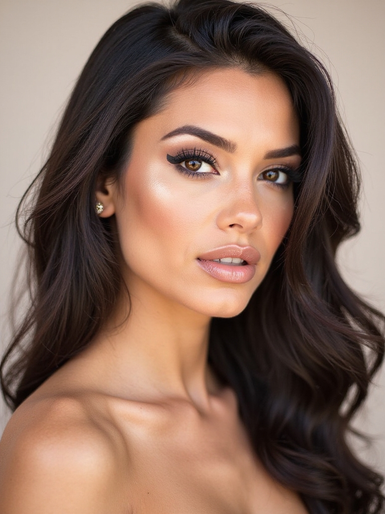 softly sculpted luminous natural glow