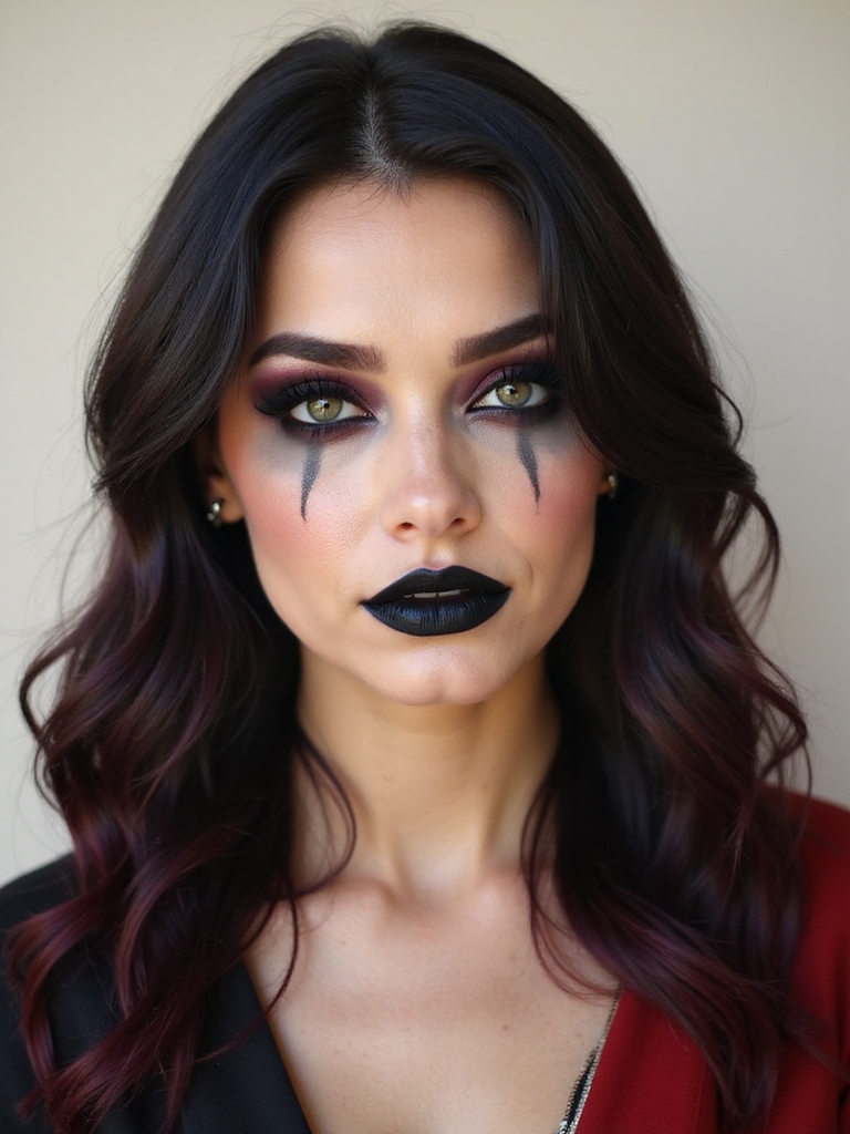 sooted smoky sculpted gothic glamour