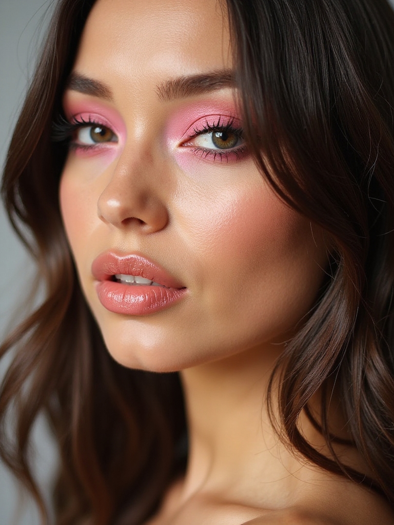 strawberry sorbet ombre lids