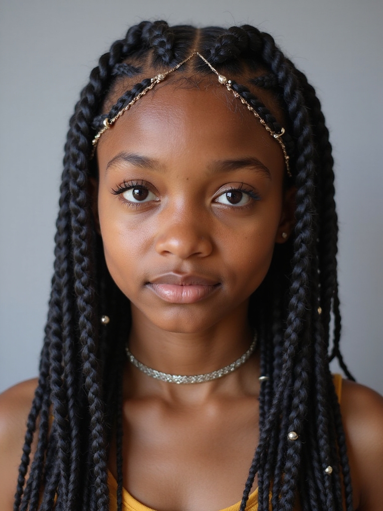 stylish low maintenance braids