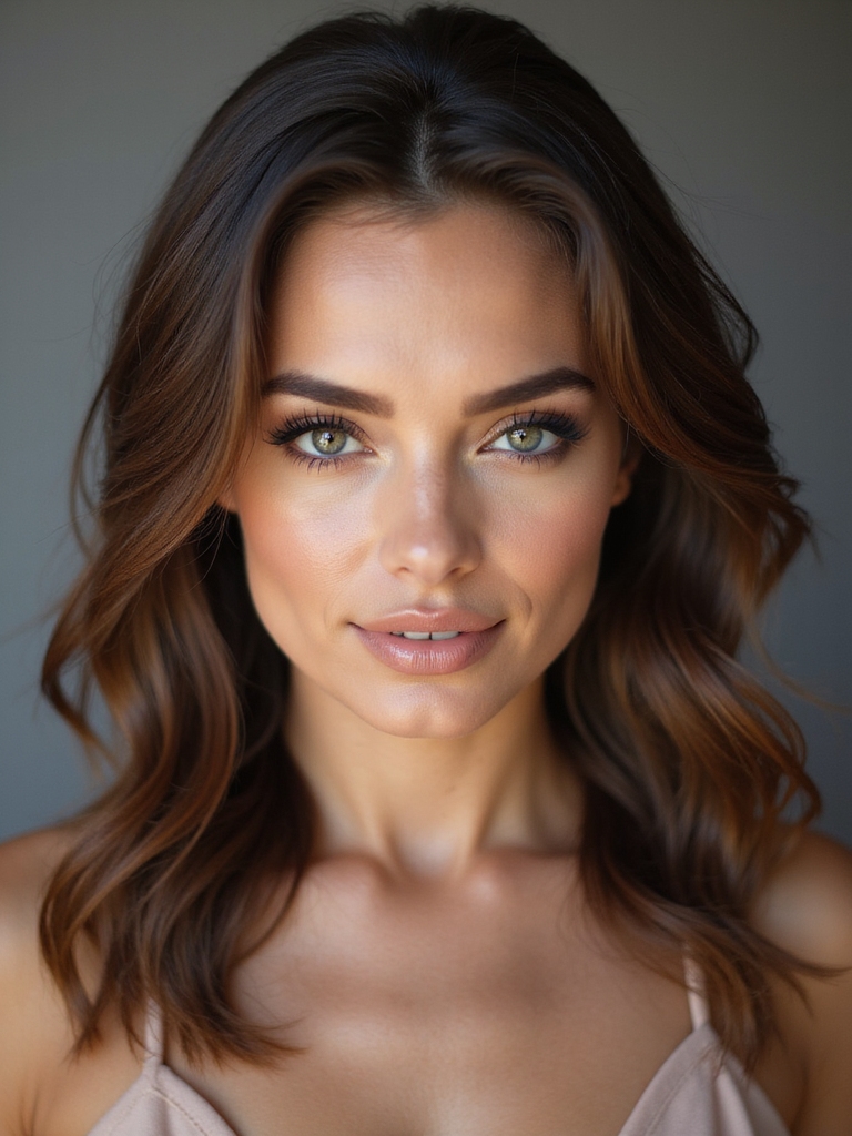 subtle dewy face highlighting
