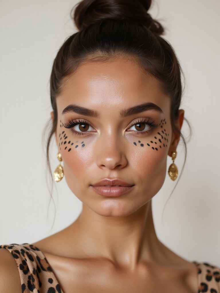 subtle feline micro spotting elegance