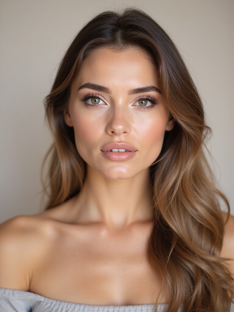 subtle pearly inner corner highlight