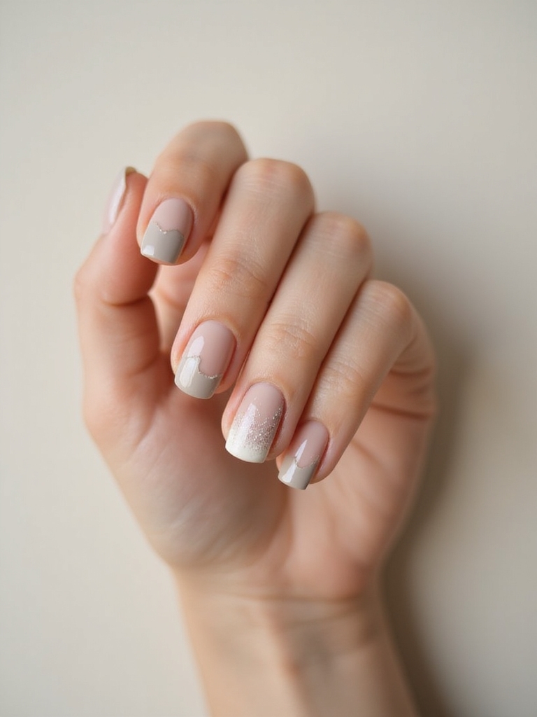 sun washed driftwood taupe nails