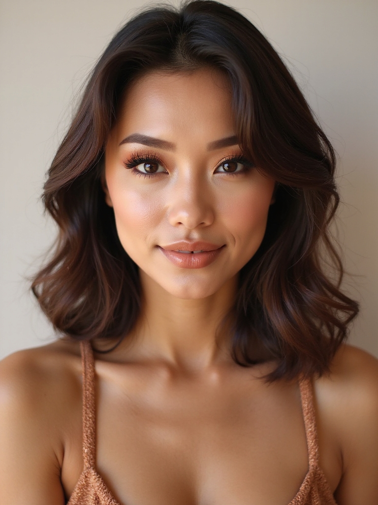 sunlit molten bronze glamour