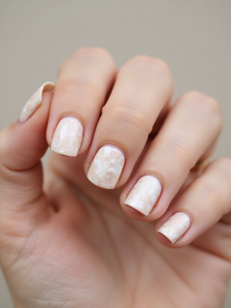 sunlit pearly sandy nude