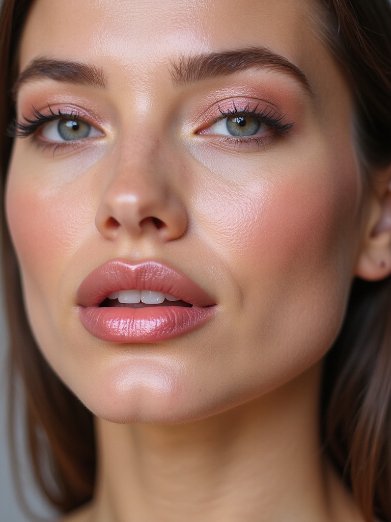 sunset gradient glossy plushness