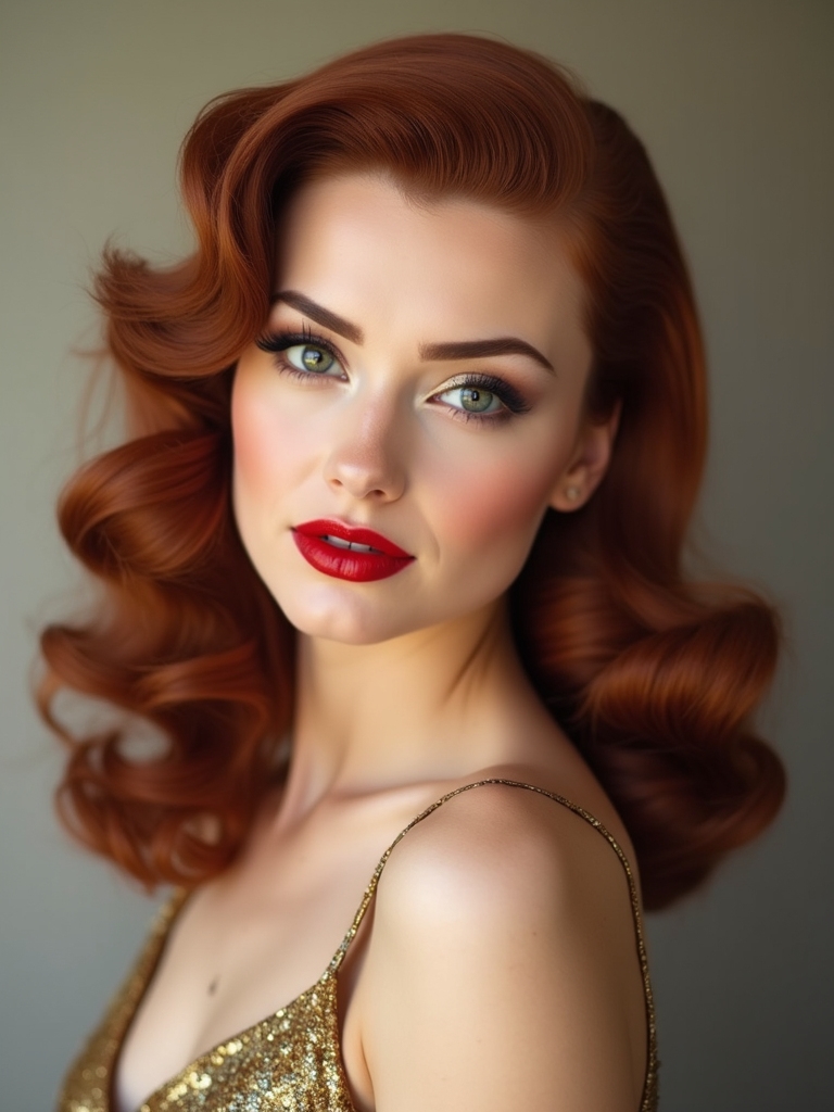 timeless classic pin up hairstyles
